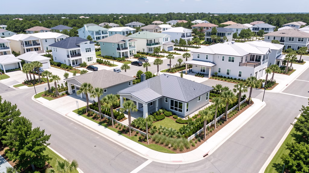Luxury residential community in Northwest Florida illustrating operational order