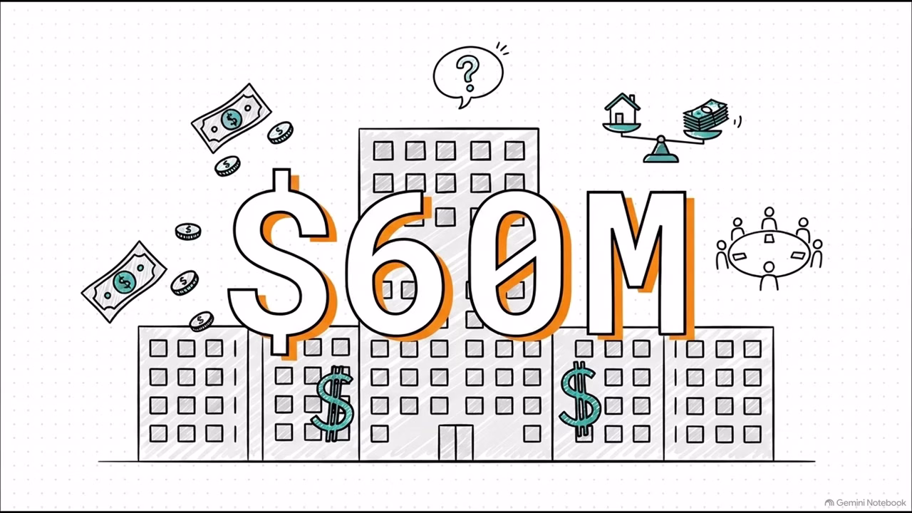 Illustration representing a multi-million-dollar condominium community asset and financial oversight