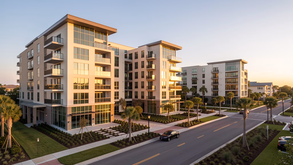 Luxury condominium infrastructure in Bay County
