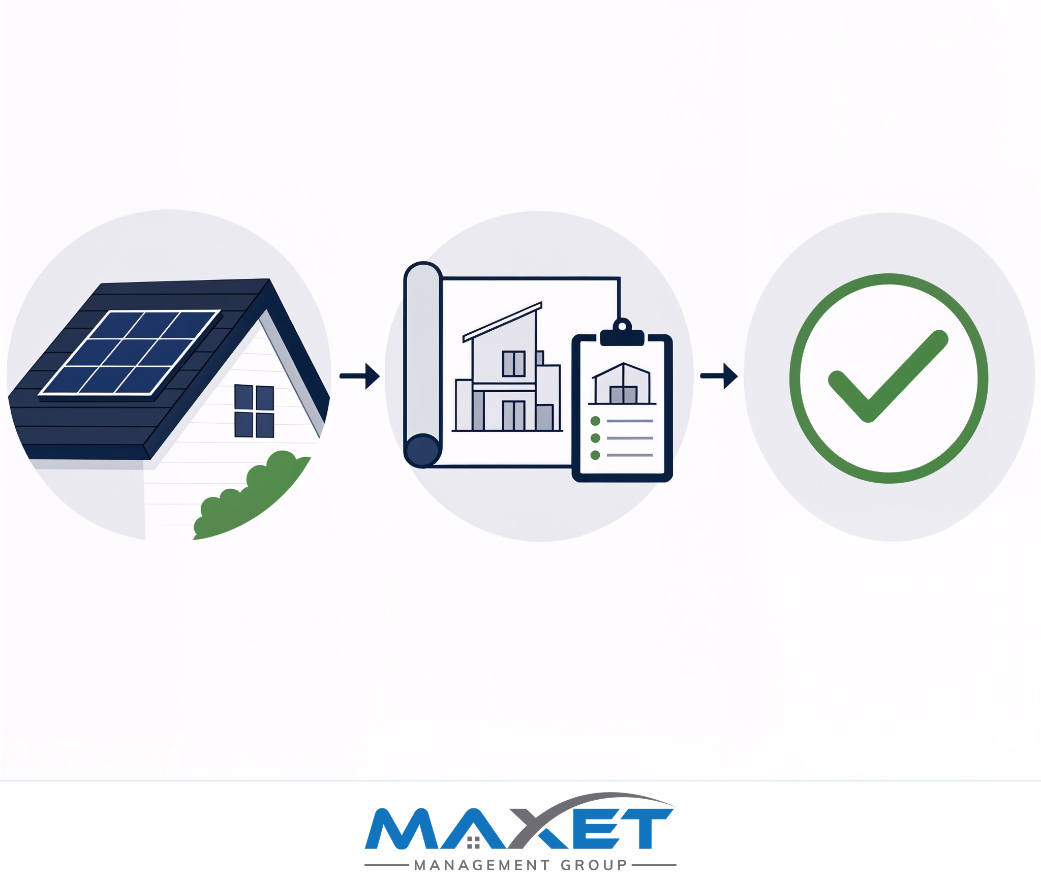 HOA solar request workflow from homeowner application through architectural review