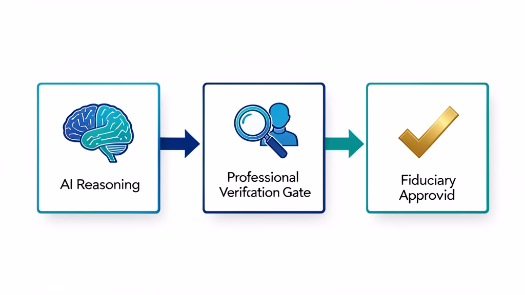 Sovereign AI Verification Workflow: Reasoning to Approval